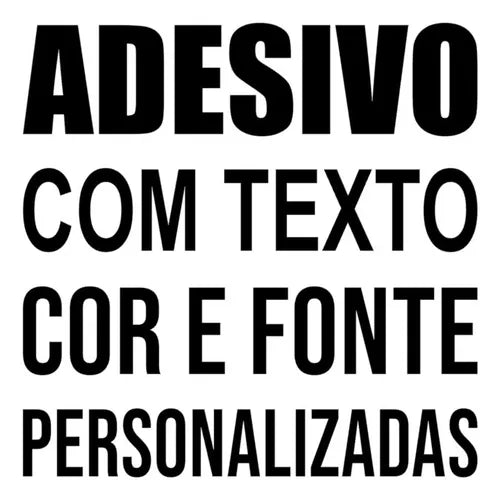 Adesivo de carro texto personalizavel com nome instagram tiktok logotipo